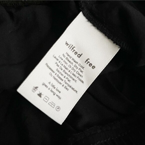 𝅺WILFRED Free | Aloha Shorts Black Size Xs - Picture 7 of 8